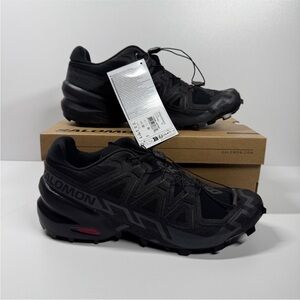 NIB • Salomon SPEEDCROSS 6 Men's Trail Running Shoes Size: 10